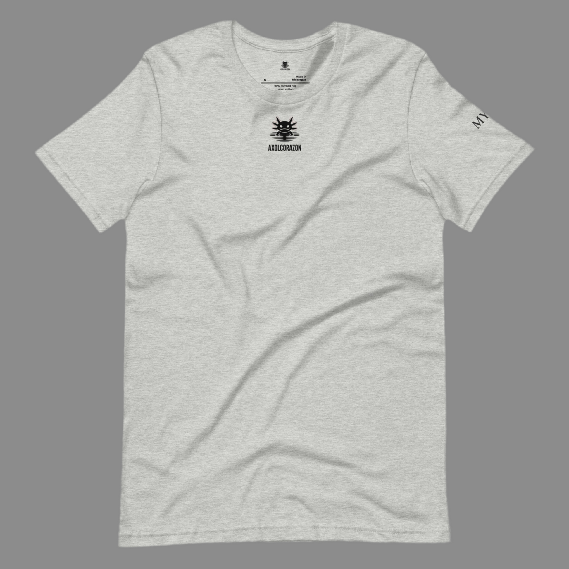 T-shirt “El Original” Gris unisex — Axolcorazon