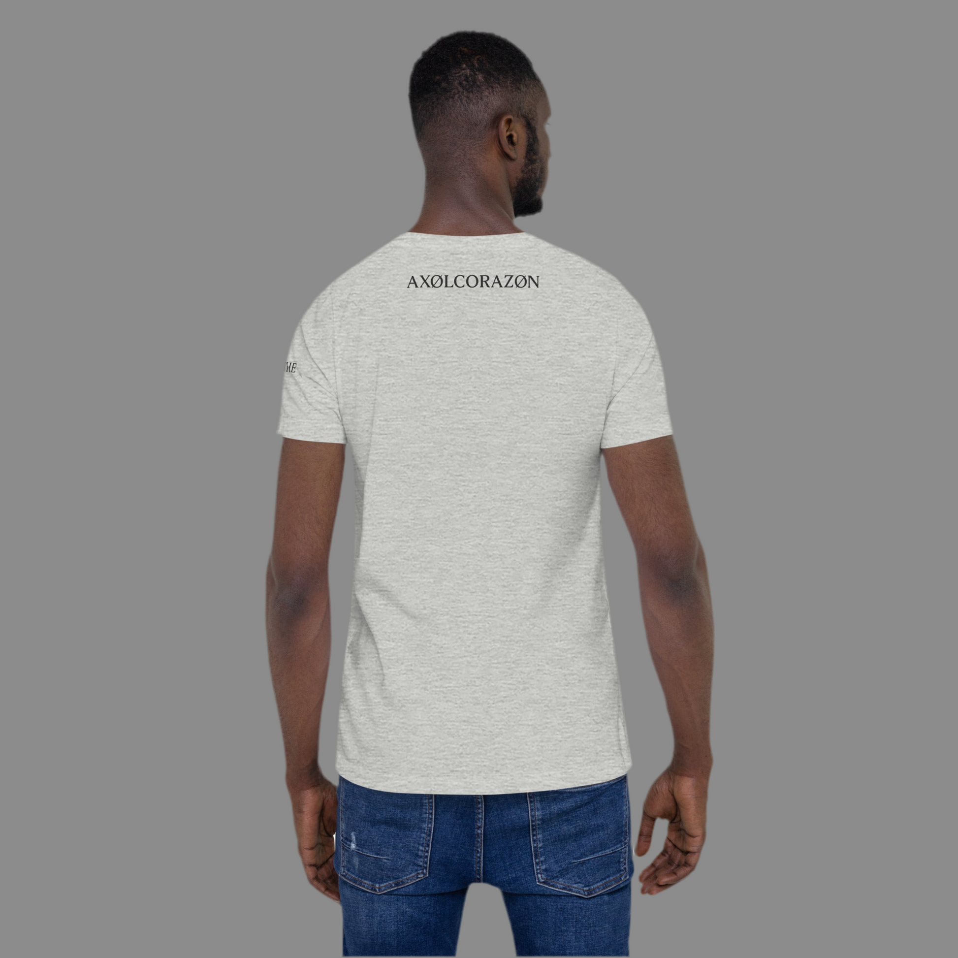 T-shirt “El Original” Gris unisex — Axolcorazon