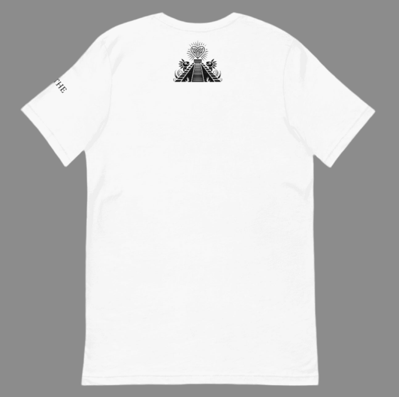 T-shirt “Sombra” blanc unisex — Axolcorazon