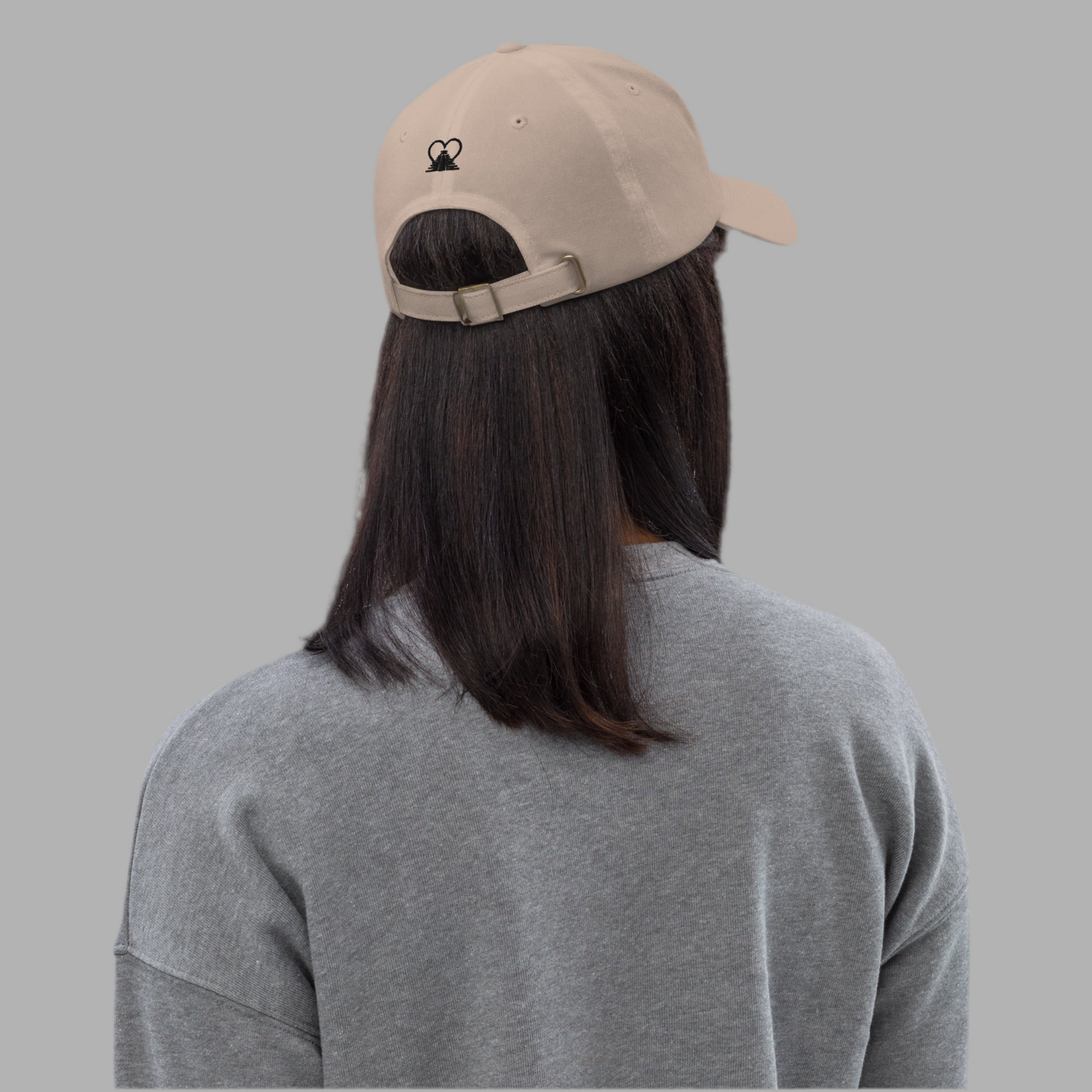 Casquette “Arena” Beige unisex — style structurée brodé