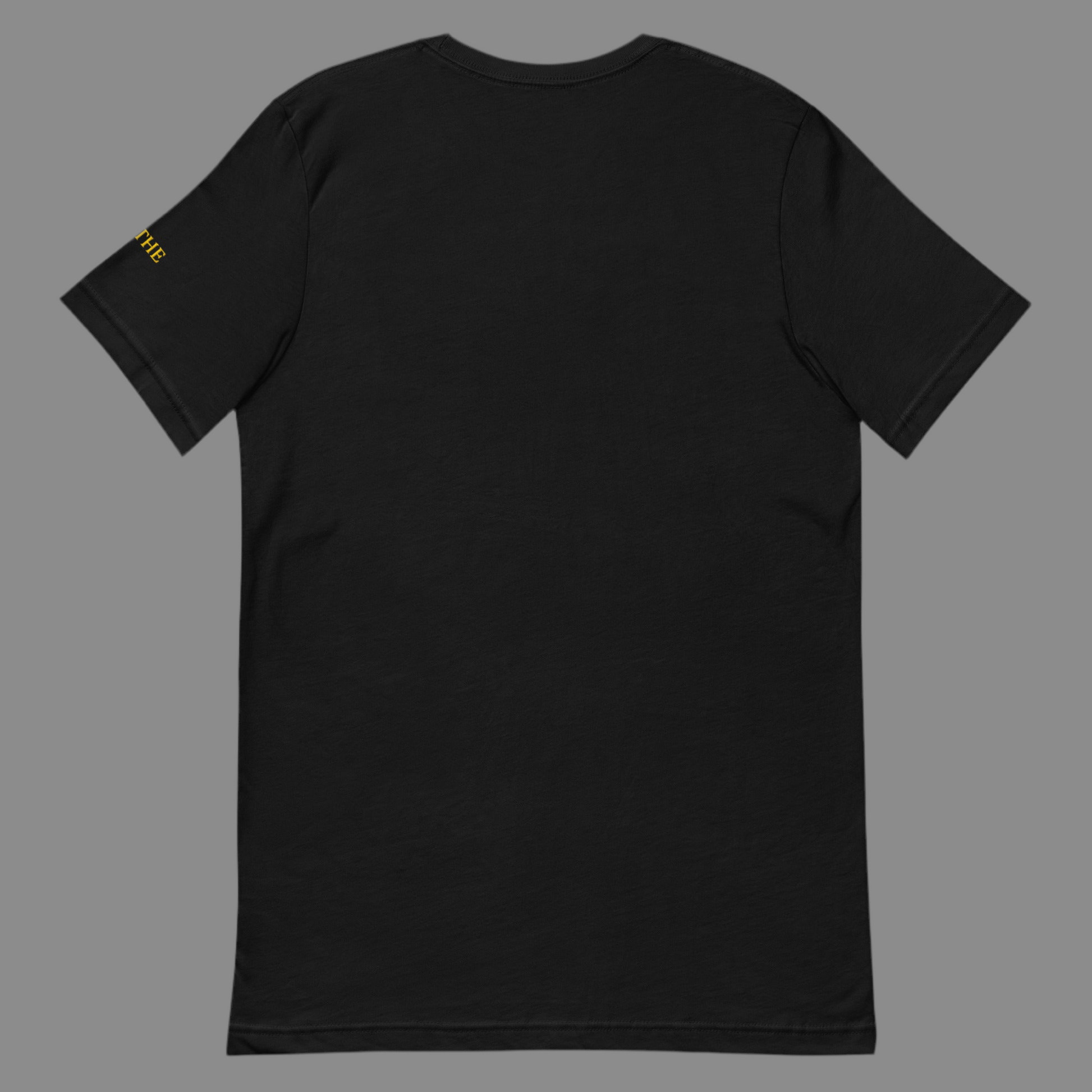 T-shirt “Totem” Noir Unisex — Axolcorazon brodé