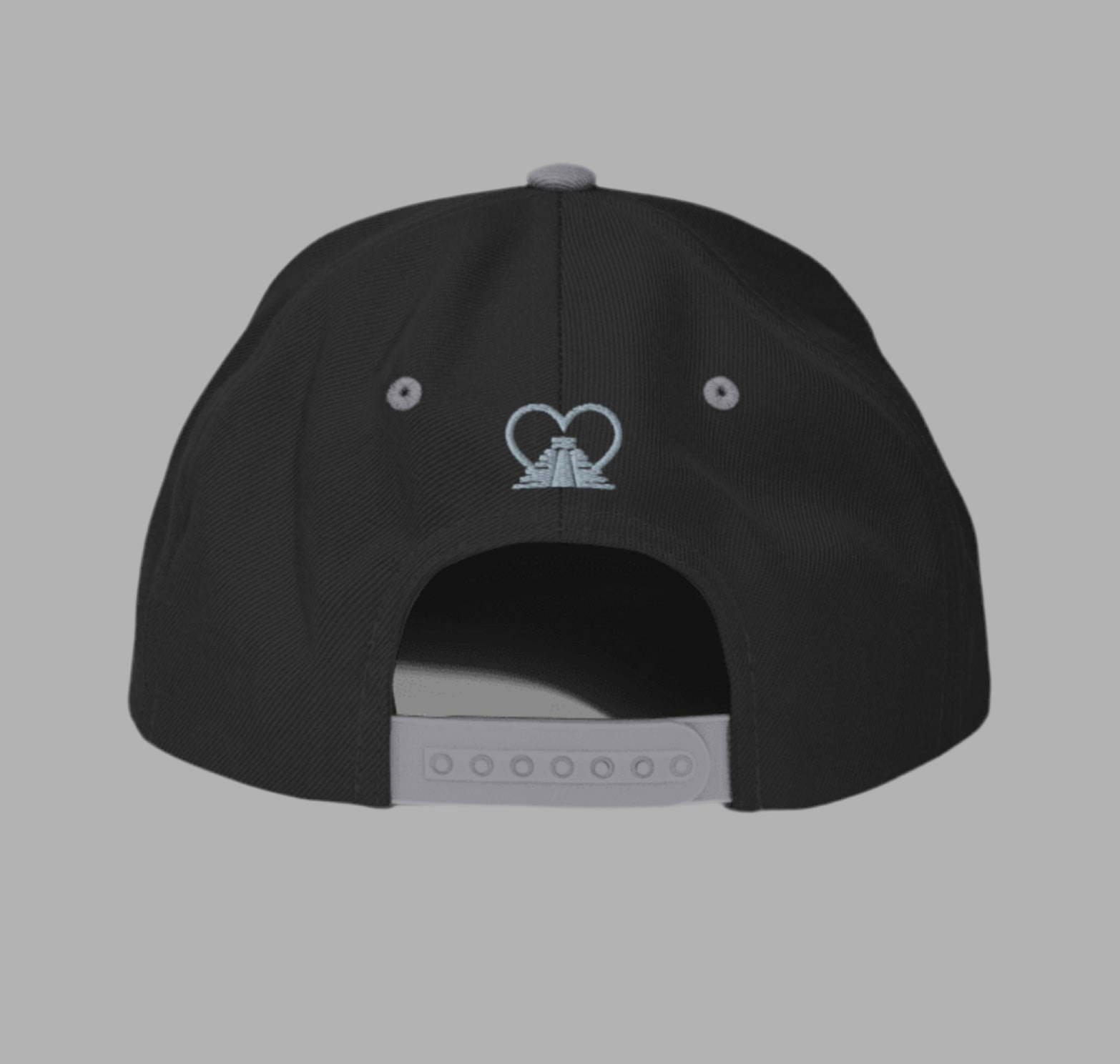 Casquette “El Original”— Noir et grise unisex — style SnapBack brodé