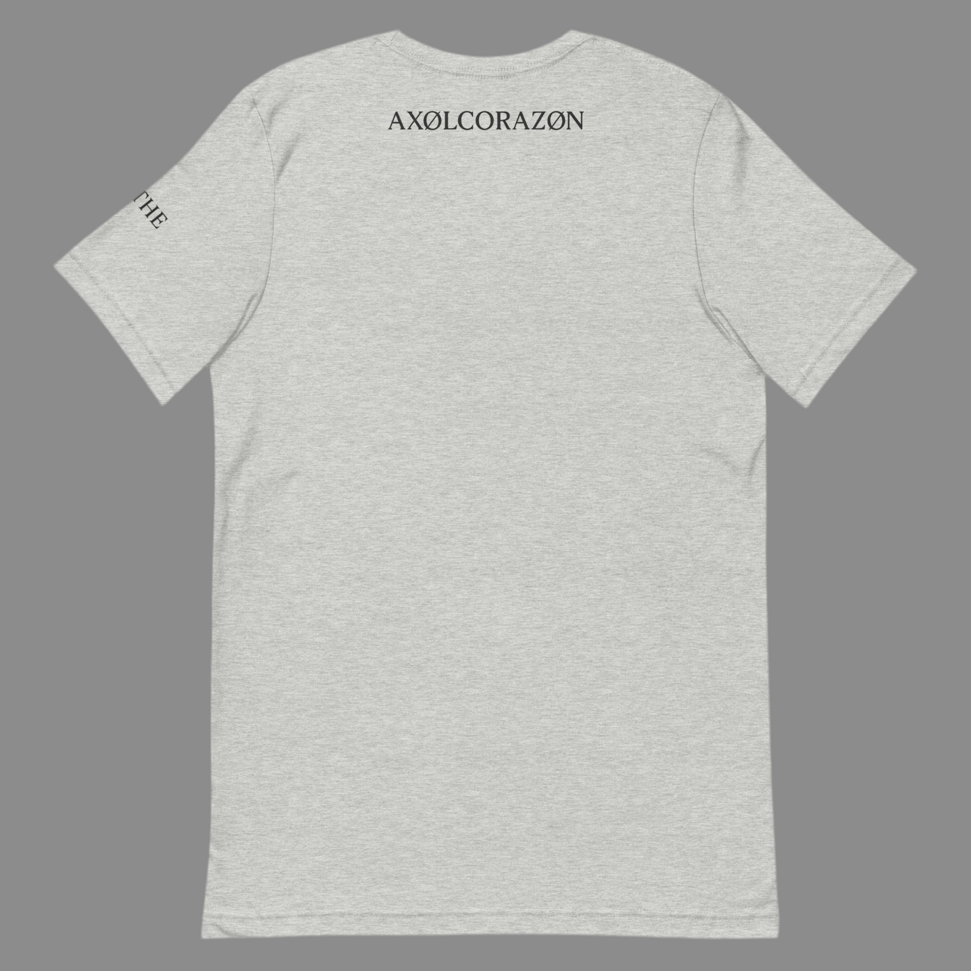 T-shirt “El Original” Gris unisex — Axolcorazon