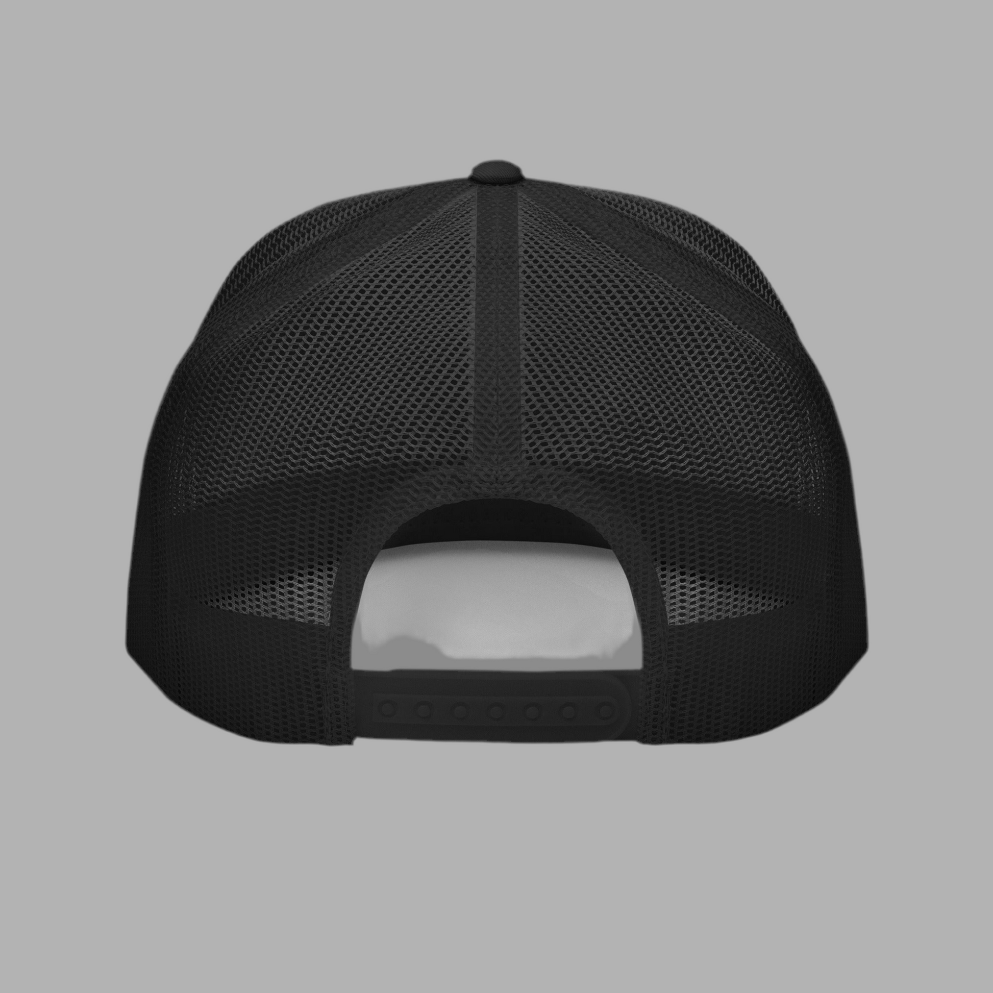 Casquette Trucker “Viento” Noir unisex— brodé